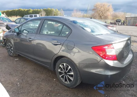 2012 Honda Civic Lx из США, поврежденный, VIN 2HGFB2F53CH332471